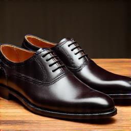 Handcrafted leather oxford shoes